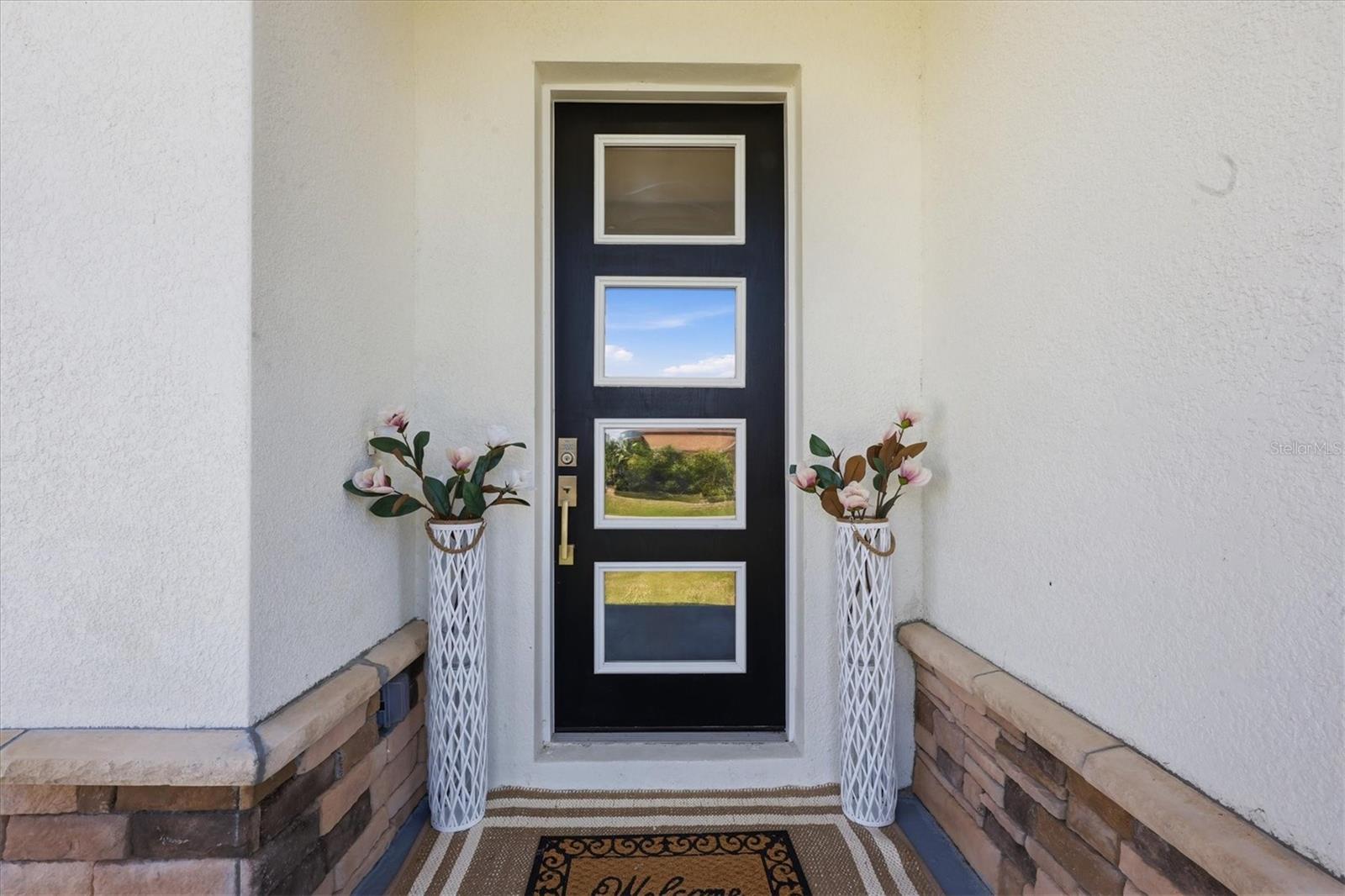 Modern front entry