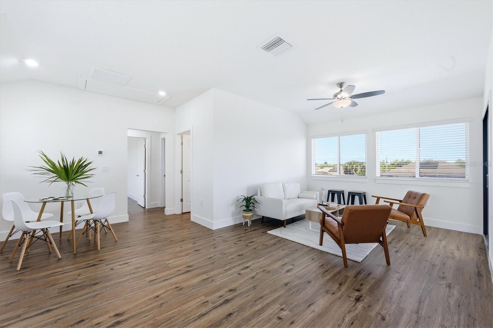 Second floor bonus room with generous space to suit your needs