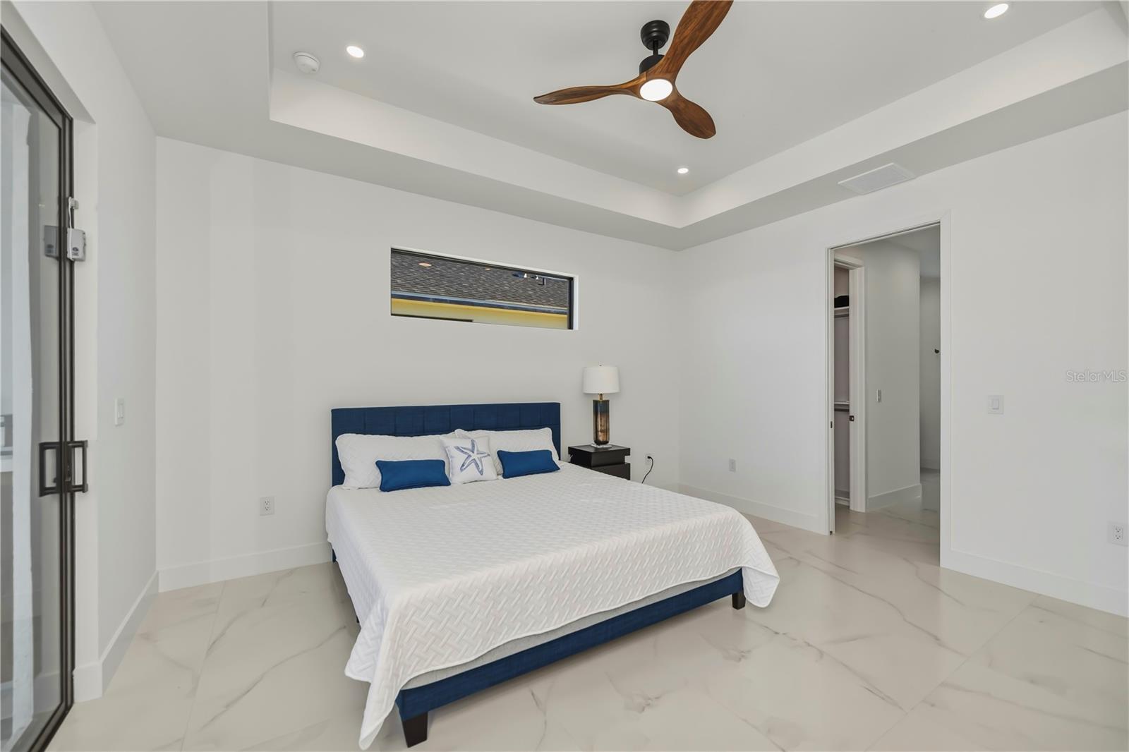 Primary Bedroom with Direct Access to Ensuite Bathroom.