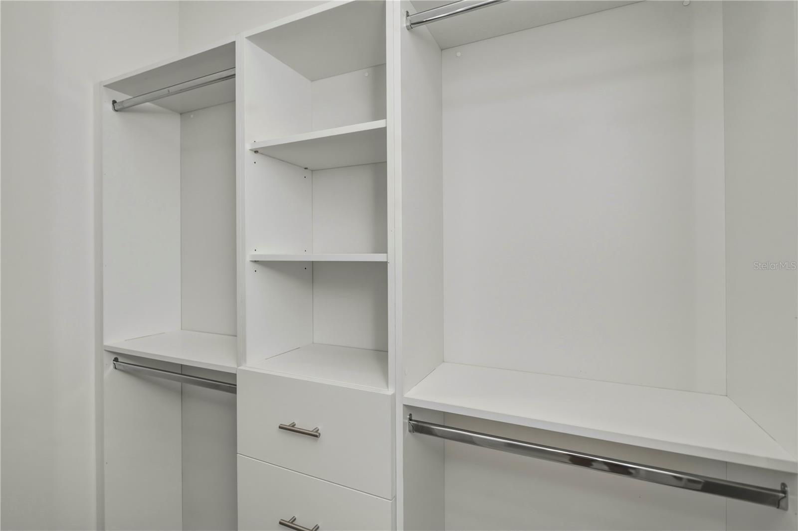 Walk in Closet 1 with Organizers