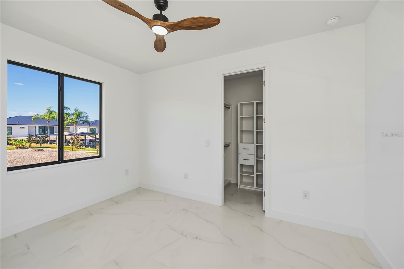 Bedroom 2 with Walk In Closet & Organizers