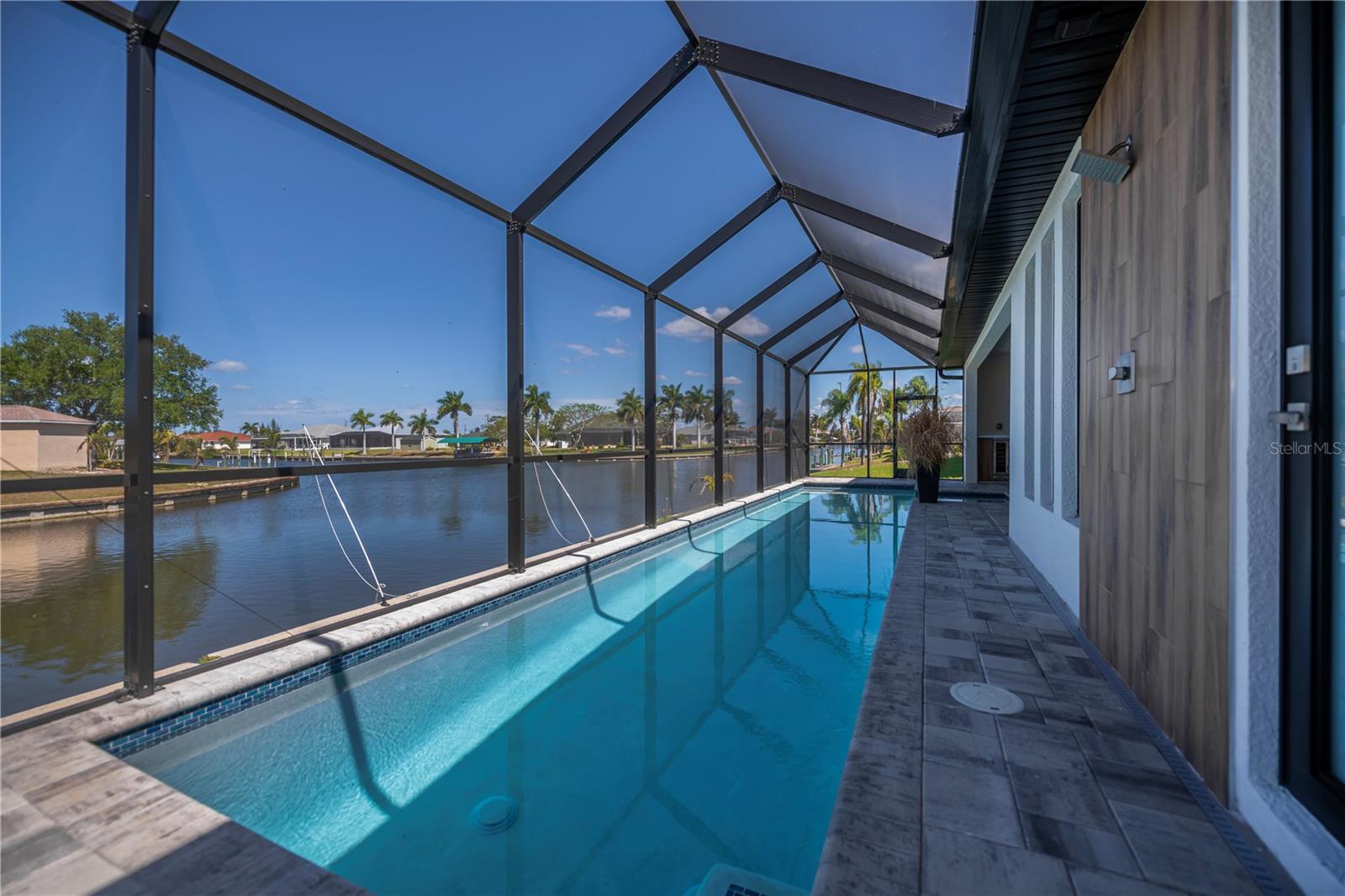 Pool Area Designed for Waterfront Living.