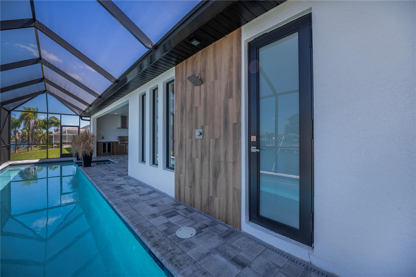 Pool Side Shower.