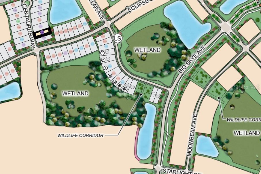 Floor Plan ~ Additional Highlights Include: an extended covered lanai with an outdoor kitchen rough-in, gourmet kitchen, a study in place of a flex room, impact windows throughout the home, and sliding glass door in the great room