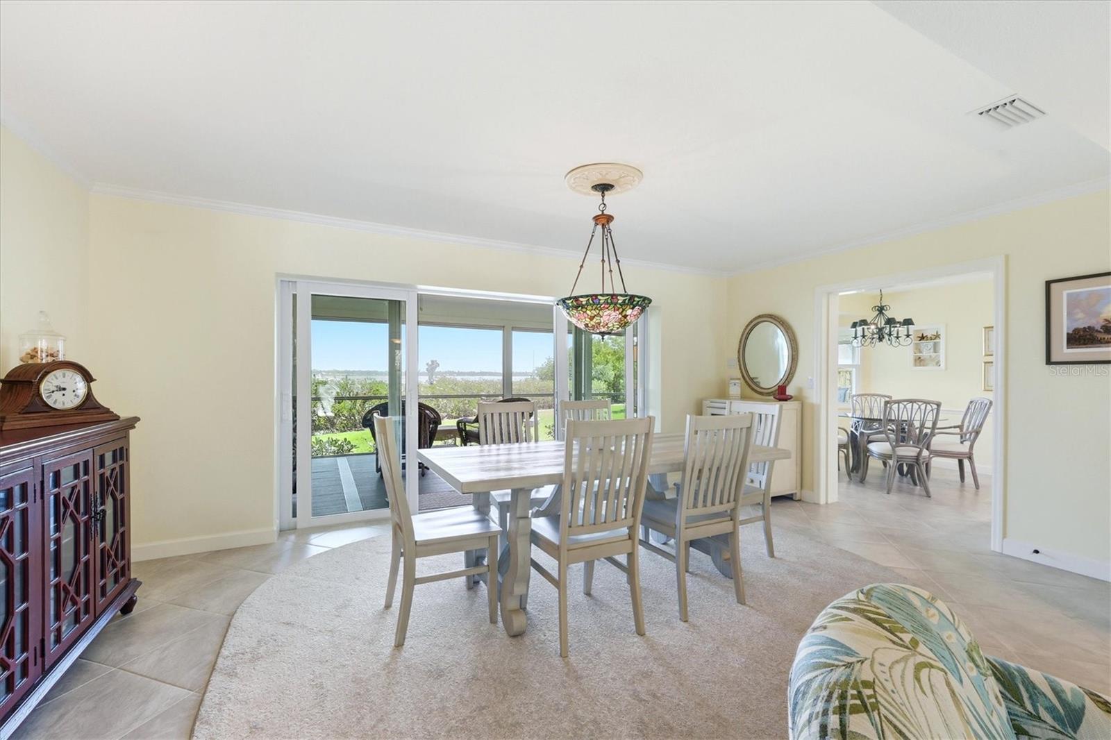 Dining Area Opens to Lanai and Breakfast Nook and Kitchen
