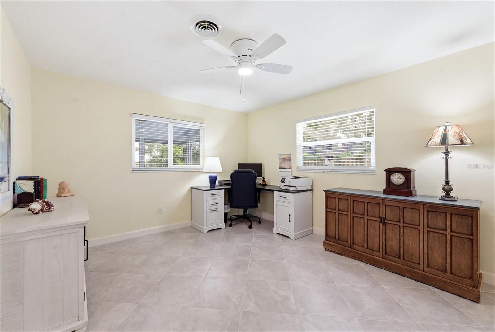 1st floor Primary Bedroom (currently utilized as an office)
