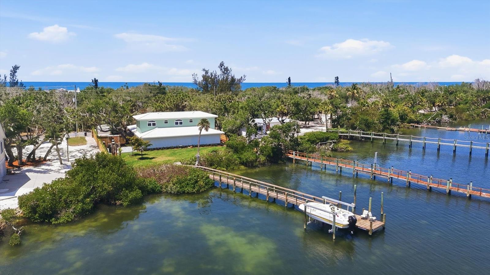 Aerial from Lemon Bay