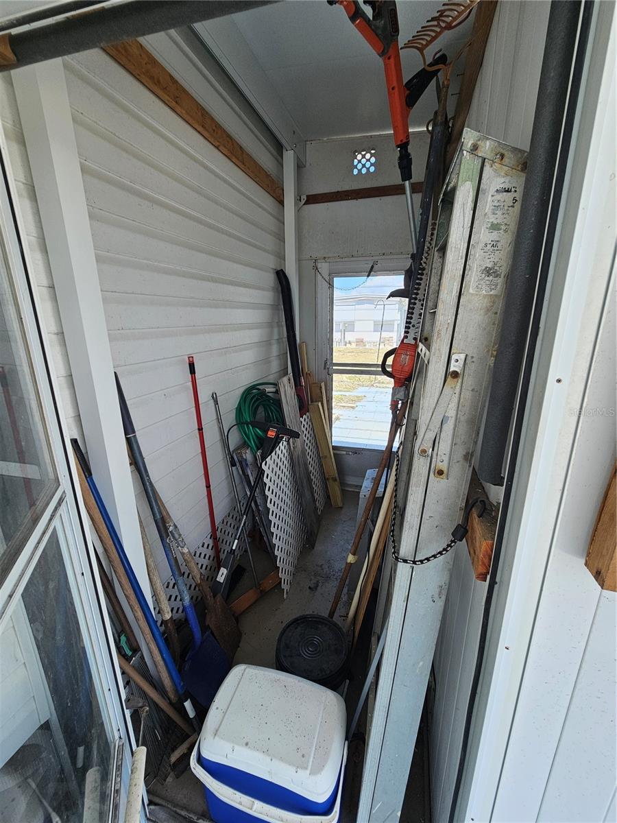 Outside storage