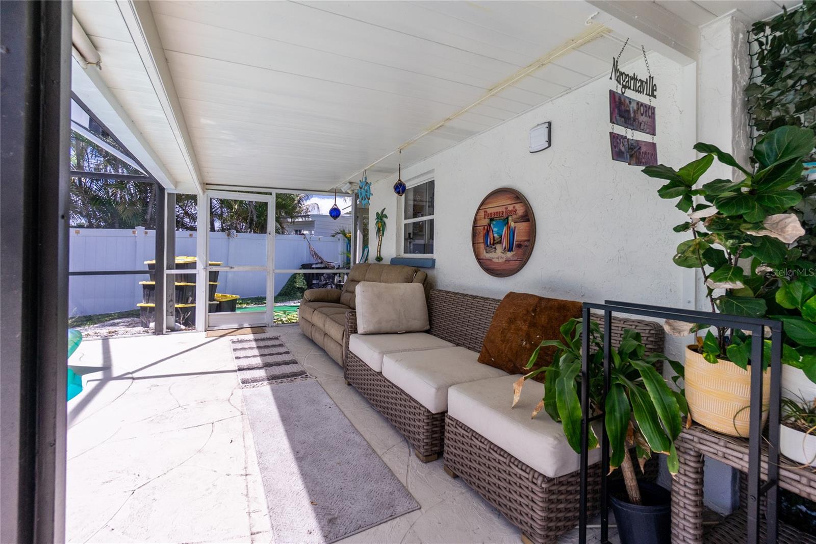 Lanai (screened porch) by pool