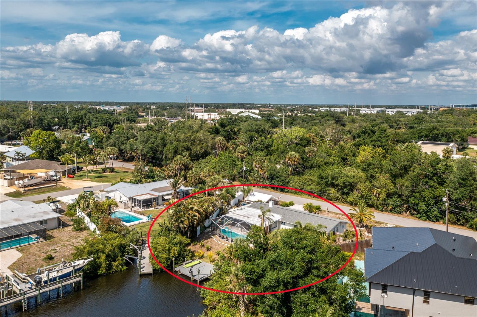 Aerial view.