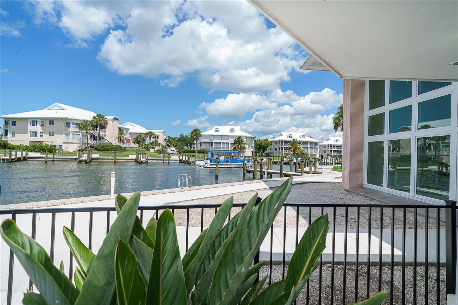 View of the Harbour from outdoor hot tub