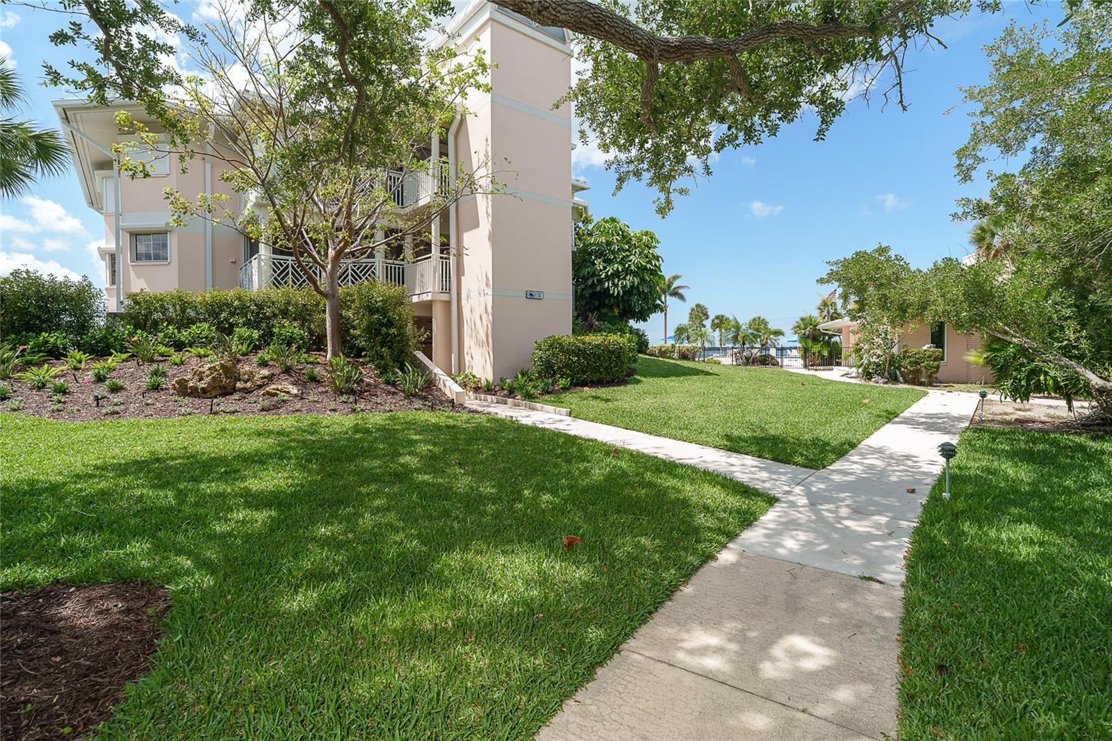 Path to Bldg 1 and Main Clubhouse