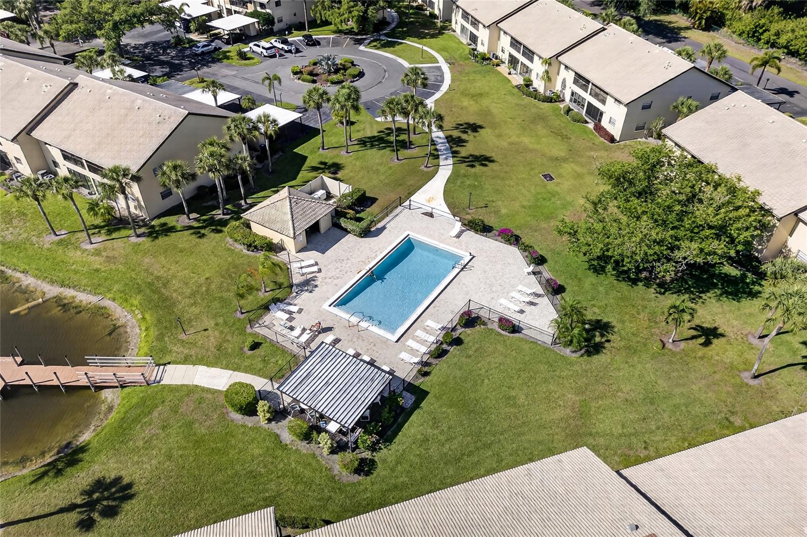Aerial View of Pool