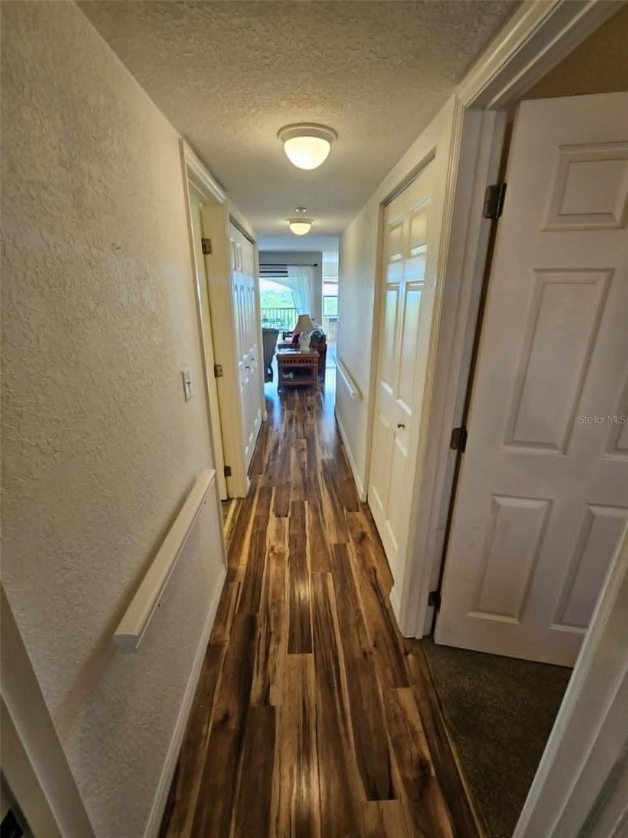Hall to the beds and baths