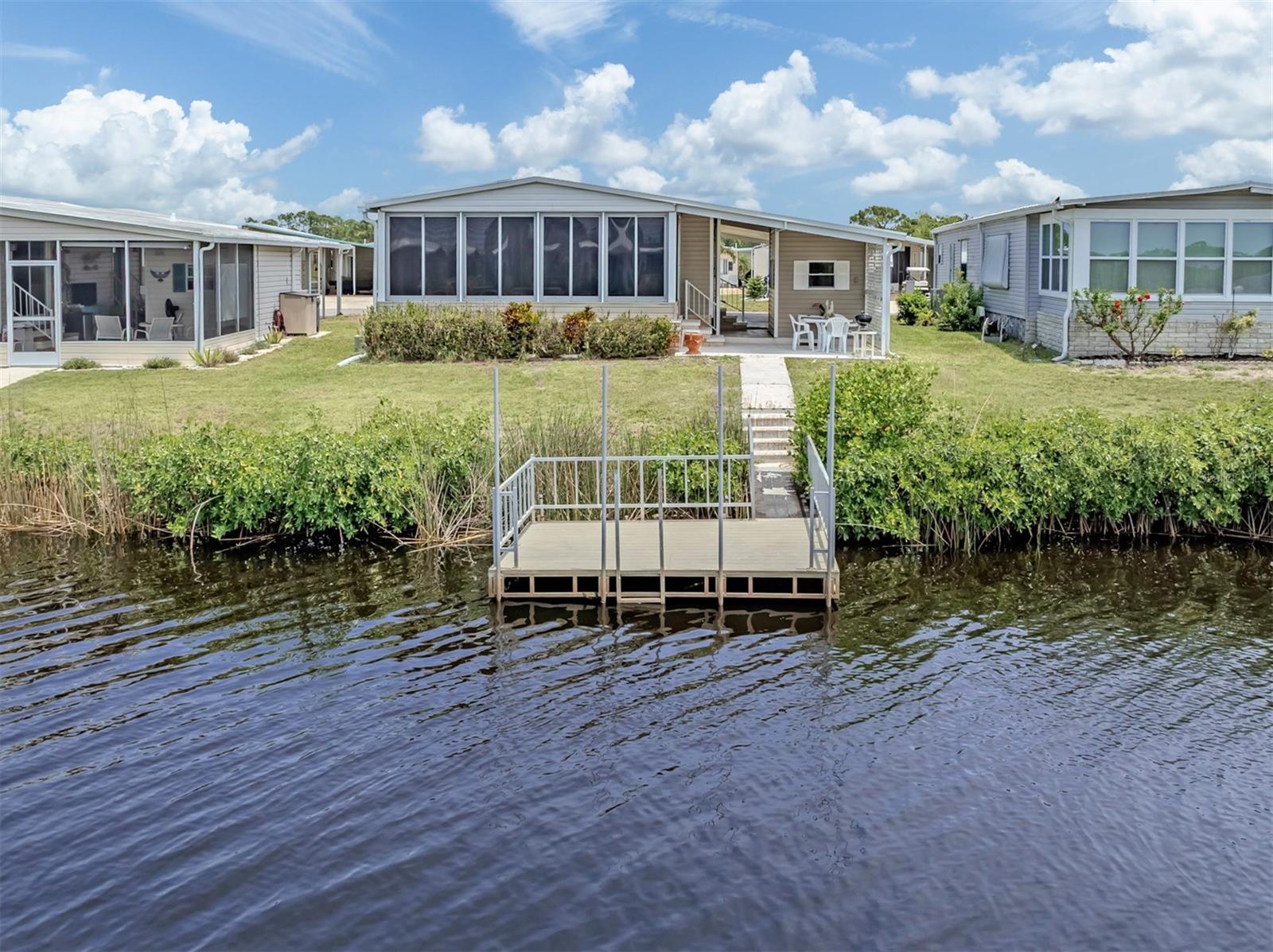 Dock, rear exterior