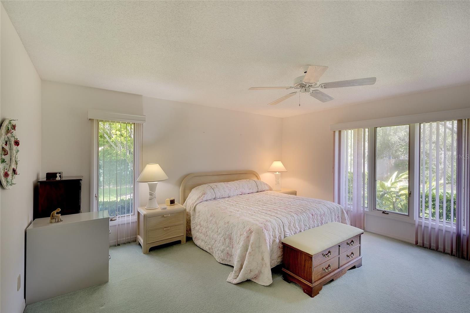 This bedroom lives LARGE!