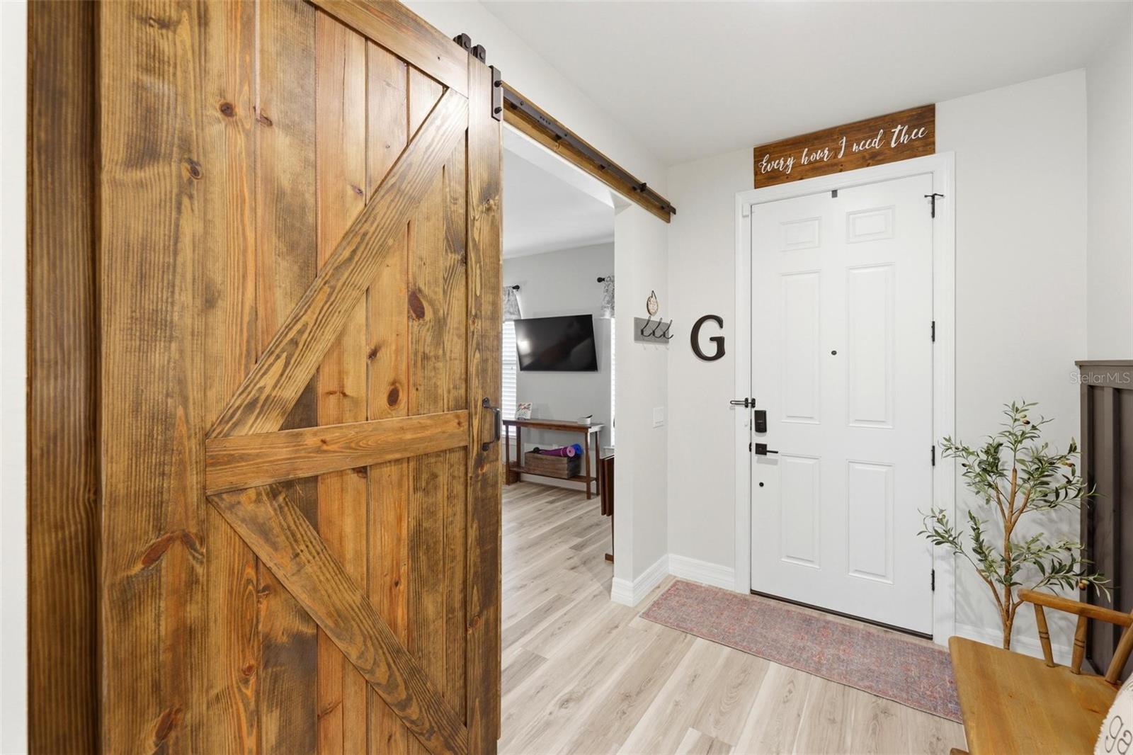 Barn Door to the Den
