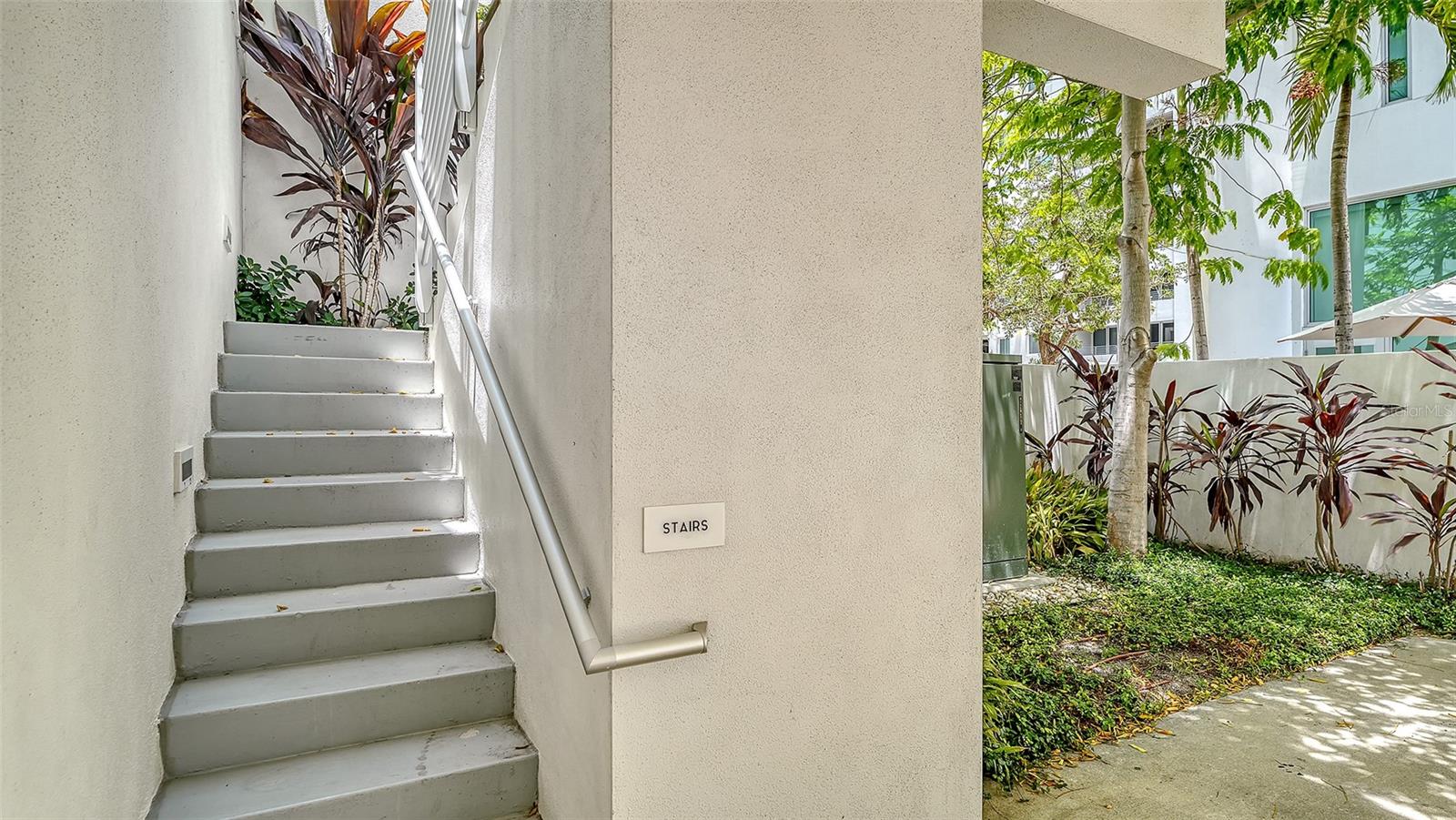 Experience the easy access to the end unit very close to the assigned parking space.