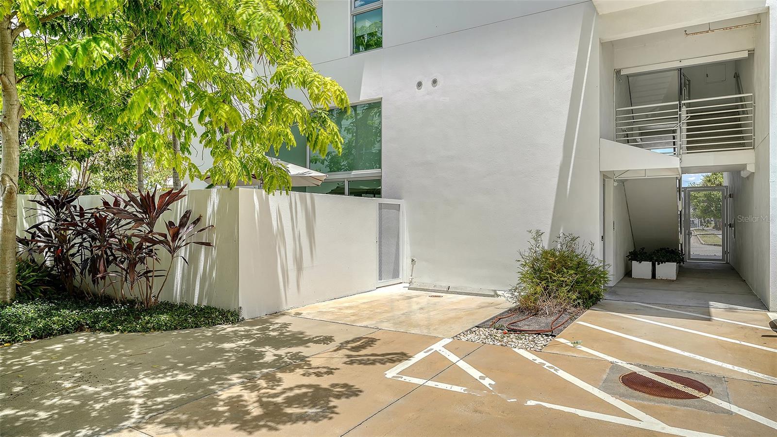 One designated owner parking space plus additional flex parking for owners and guests in courtyard with secure entry off 4th Way, south of the Risdon on 5th building in the RADD.