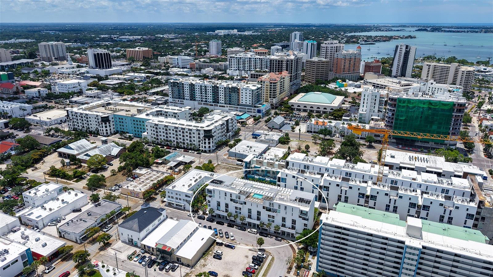 Modern one-bedroom, one-bath pied-a-terre residence designed for a connected, active urban lifestyle.