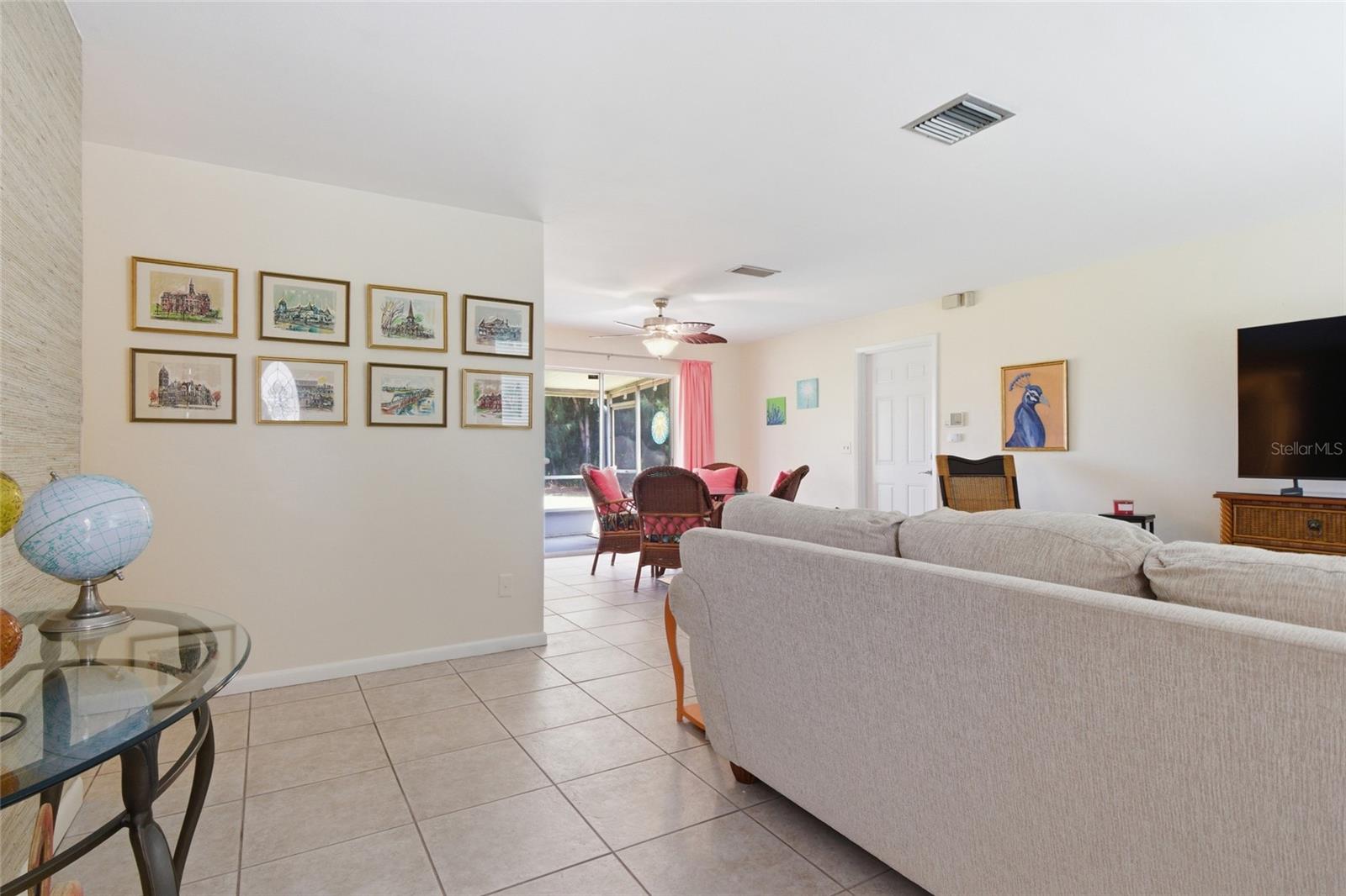 Tile floors