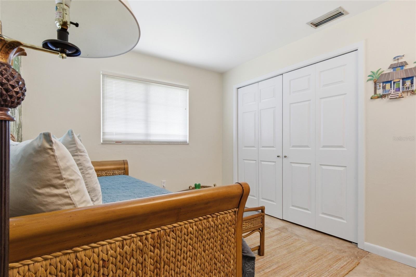 Nice size bedroom 2 with closet