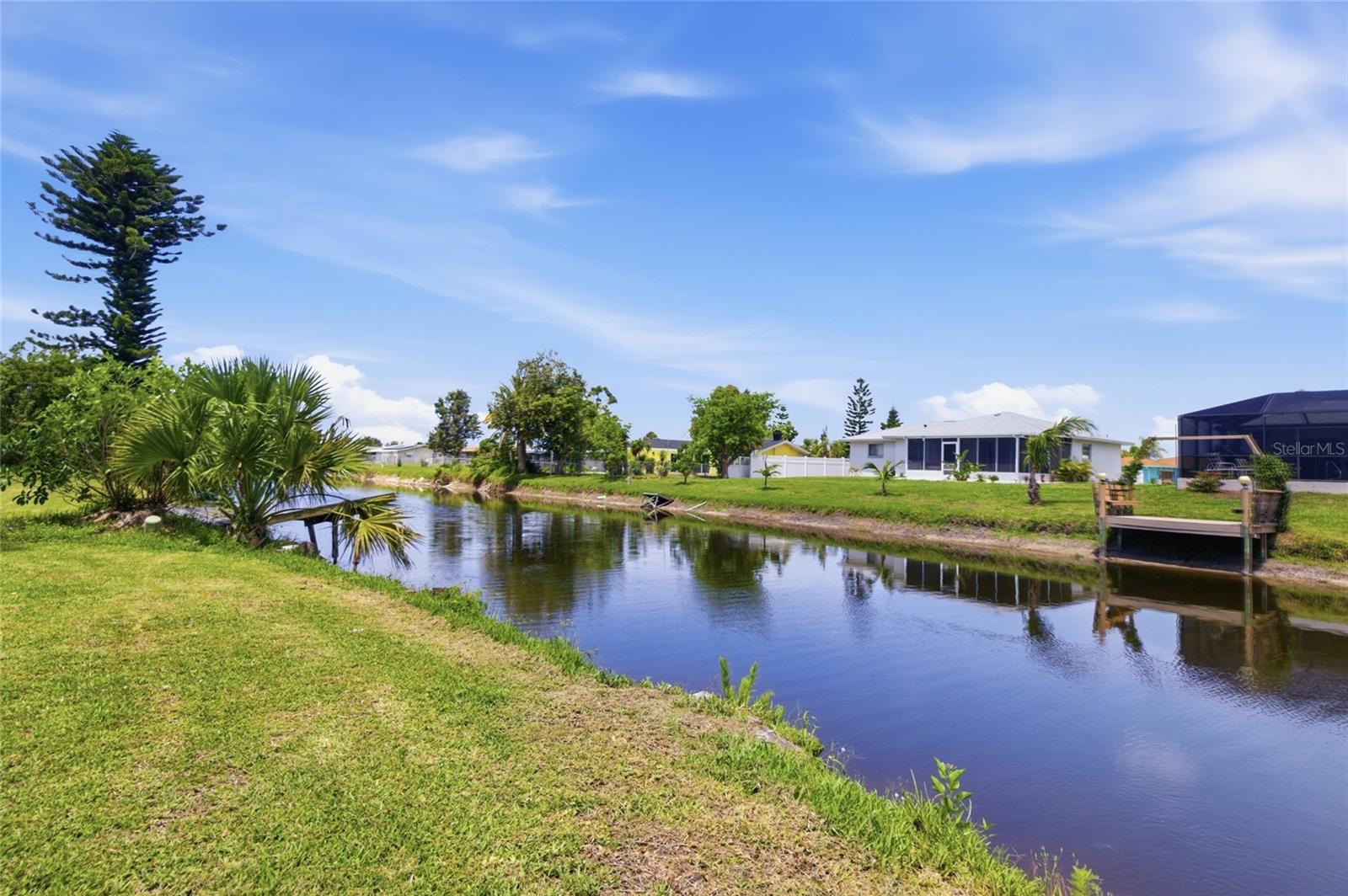 Your view of the canal