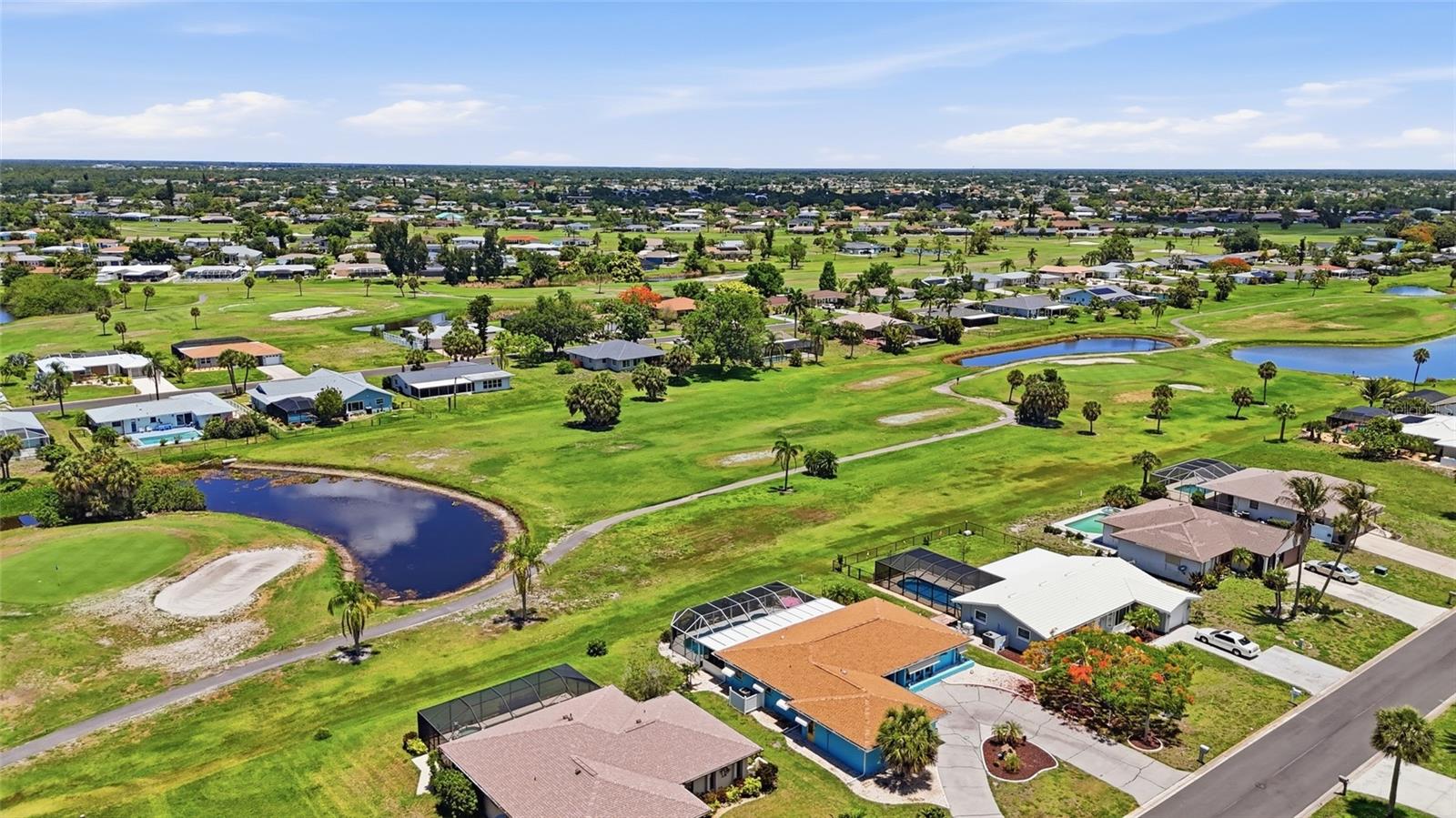 You'll love the variety of golf courses!