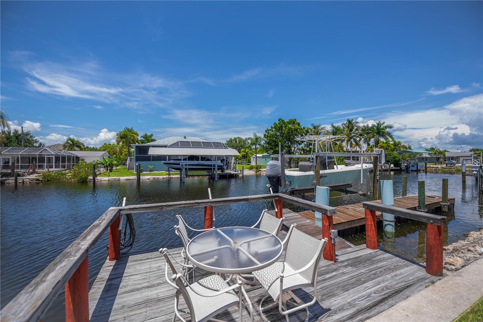 Dockside Seating Area.
