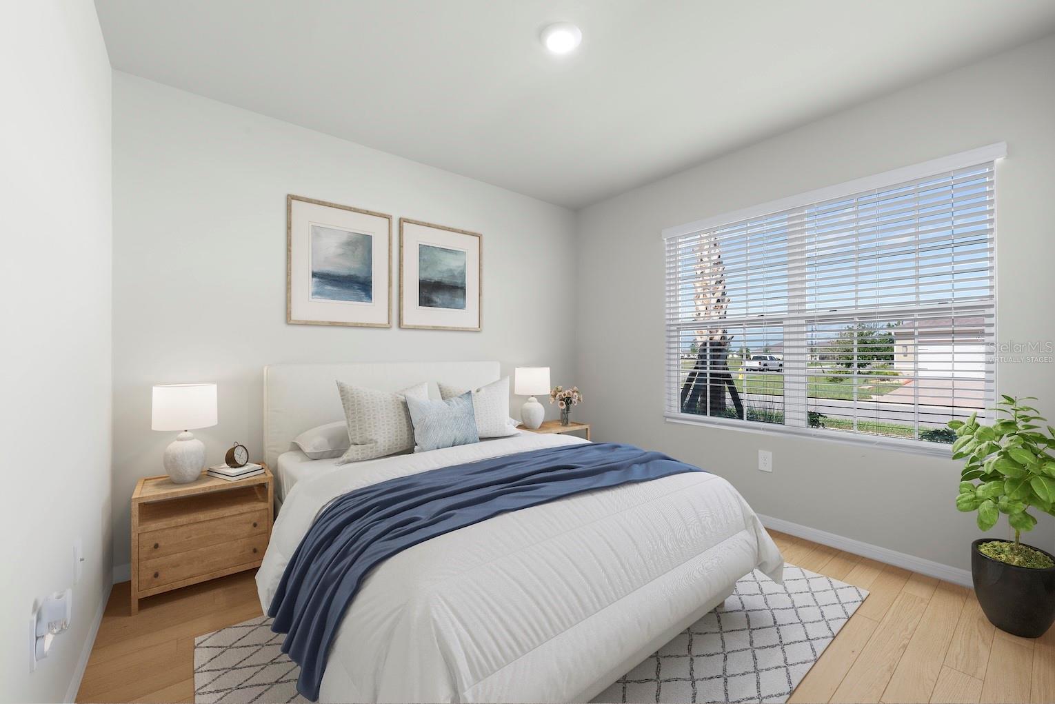 Bedroom 2 - Virtually staged.