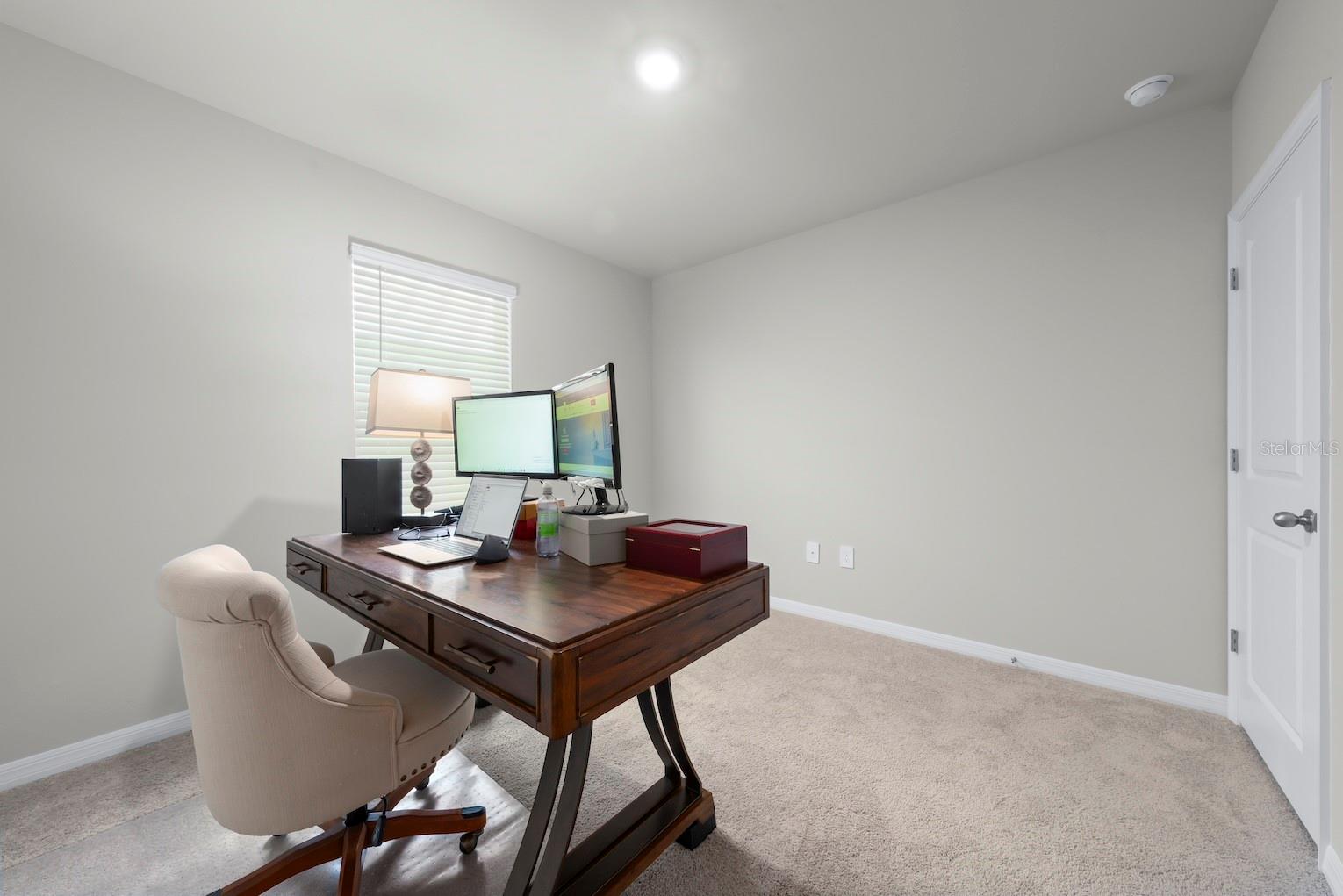 Bedroom 4 - currently being used as an office.
