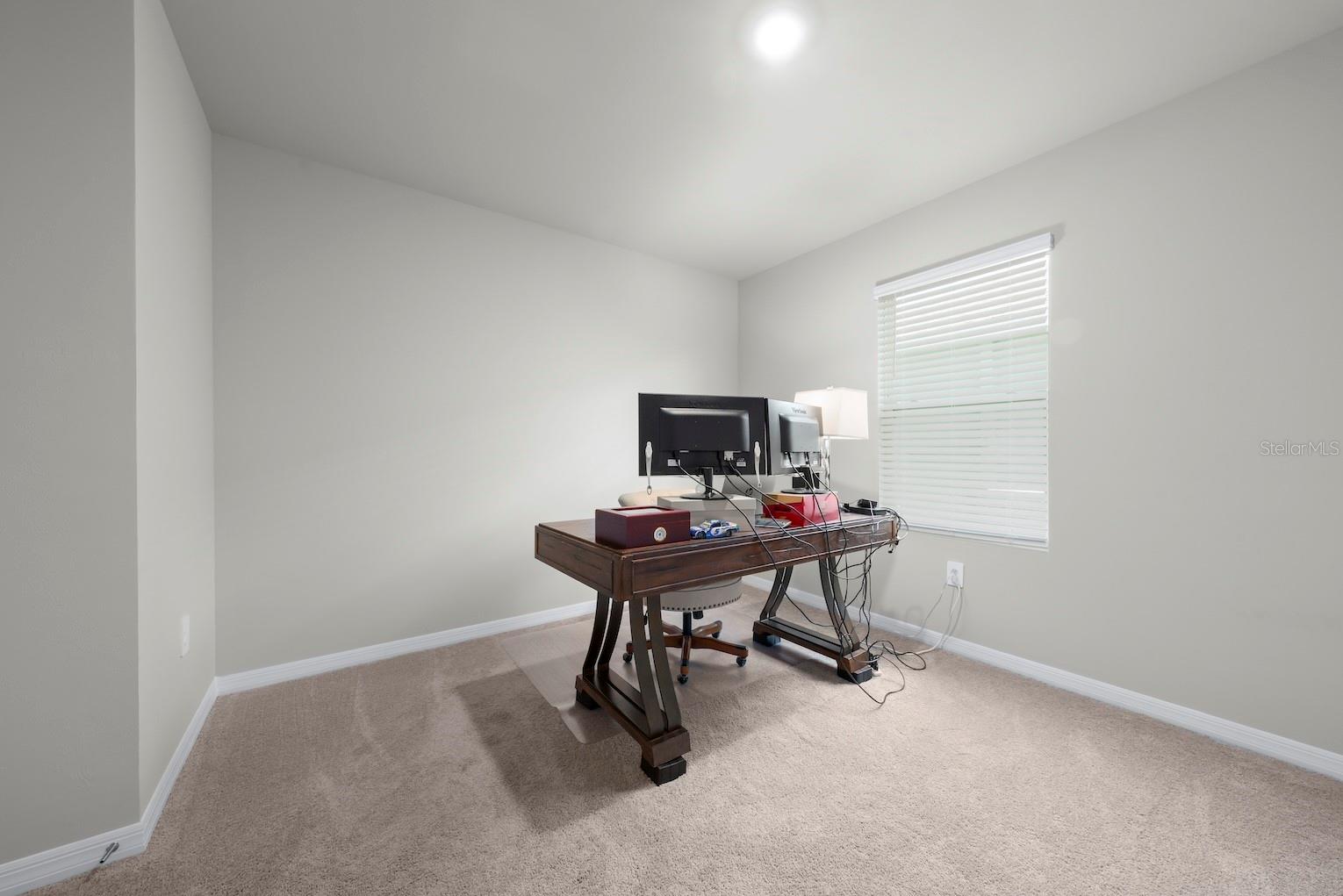 Bedroom 4 - currently being used as an office.