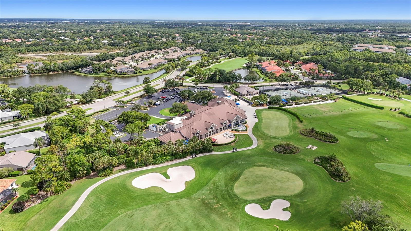 Golf Course & clubhouse