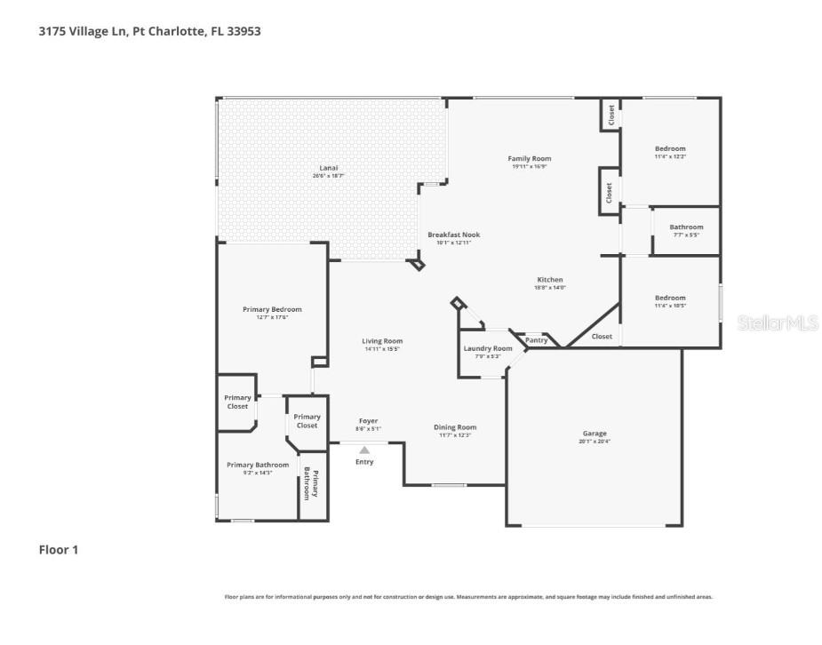 3175 Village Ln, Port Charlotte, FL 33953 — photo 40 of 61