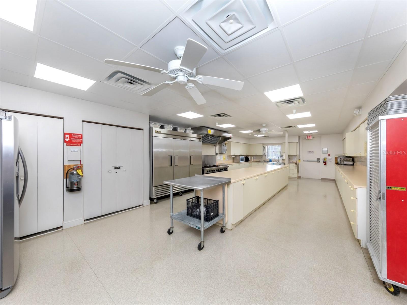 Clubhouse kitchen