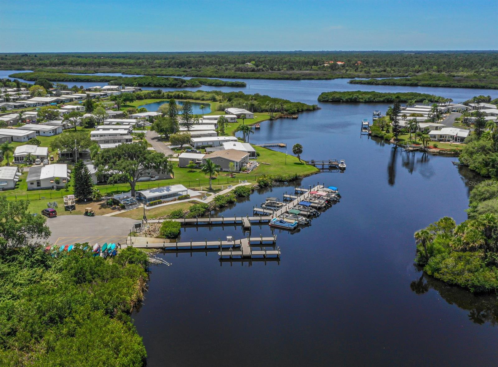 Aerial of community
