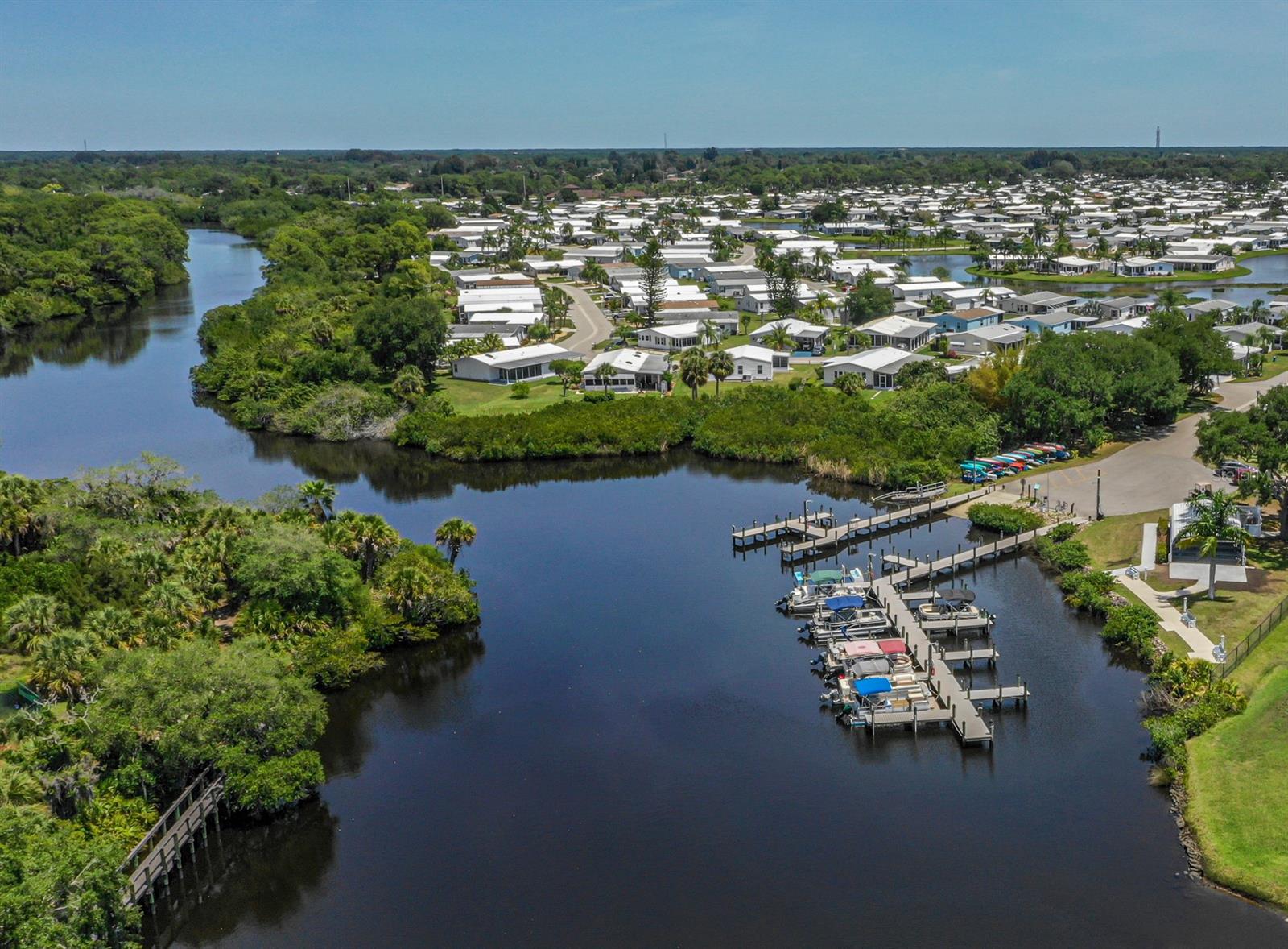 Aerial of community
