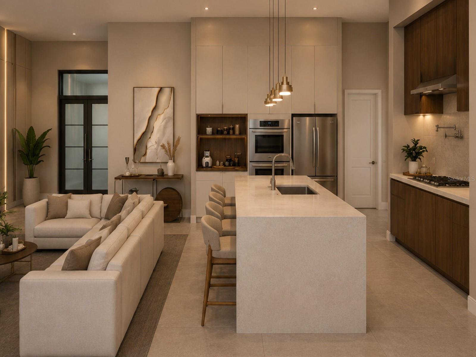 GREAT ROOM/KITCHEN