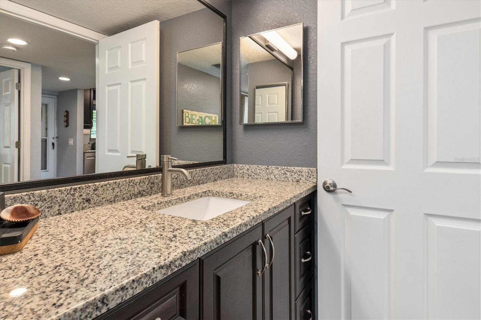 Great counter space.