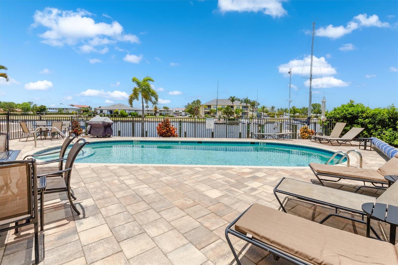 Incredible waterside location.