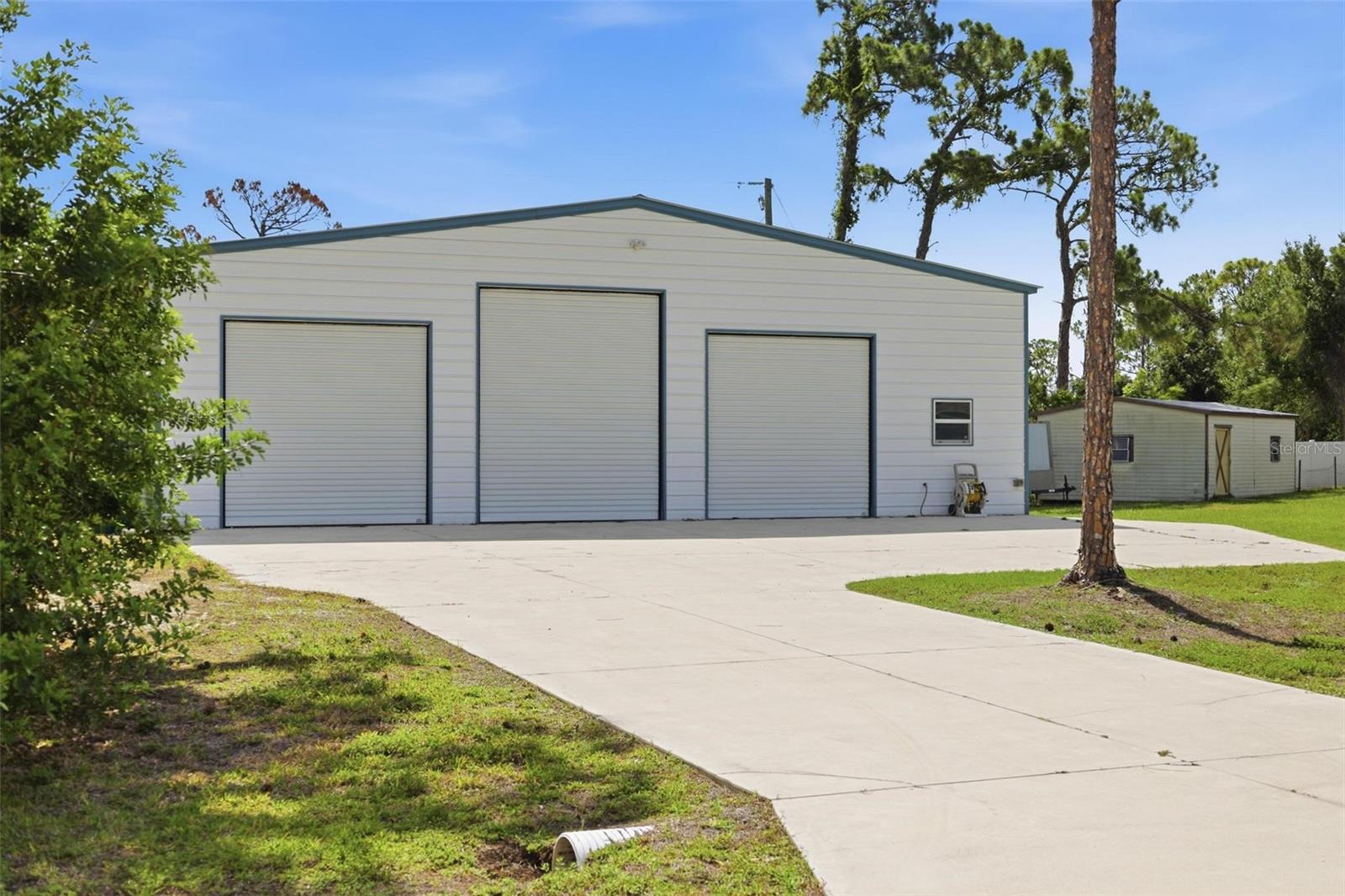 2496 sf... with approximately 1824 sf parking space