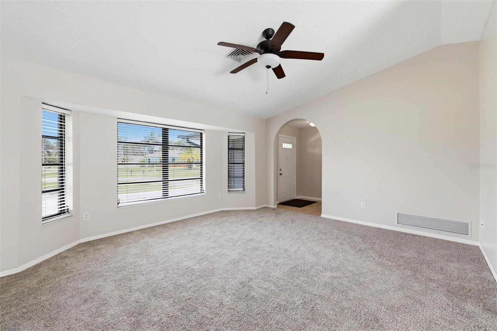 Living room to the right as you walk in.....