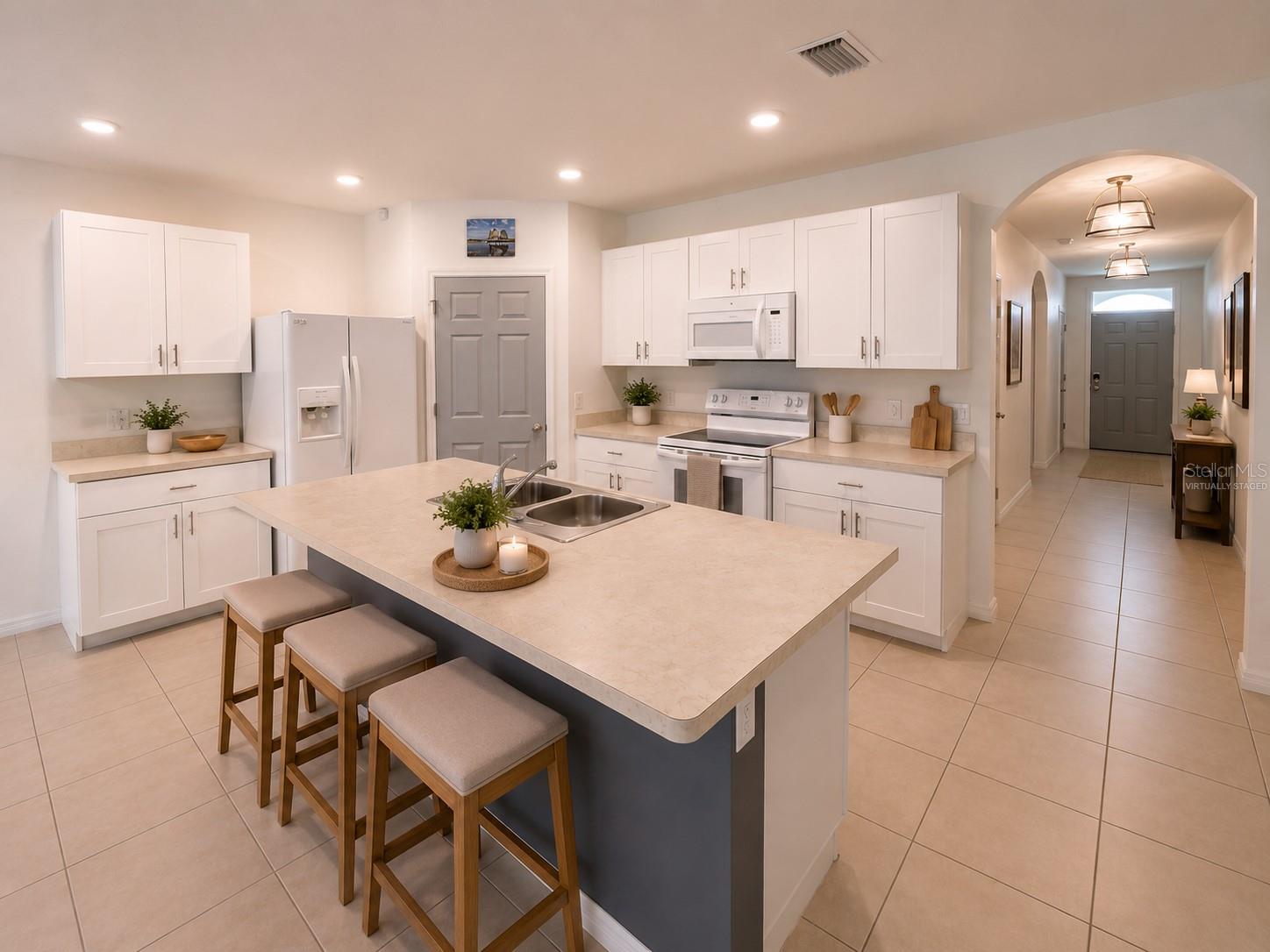 Virtually Staged Kitchen
