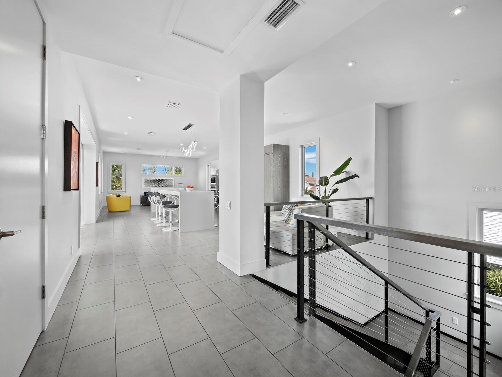 Stairs or elevator to main level