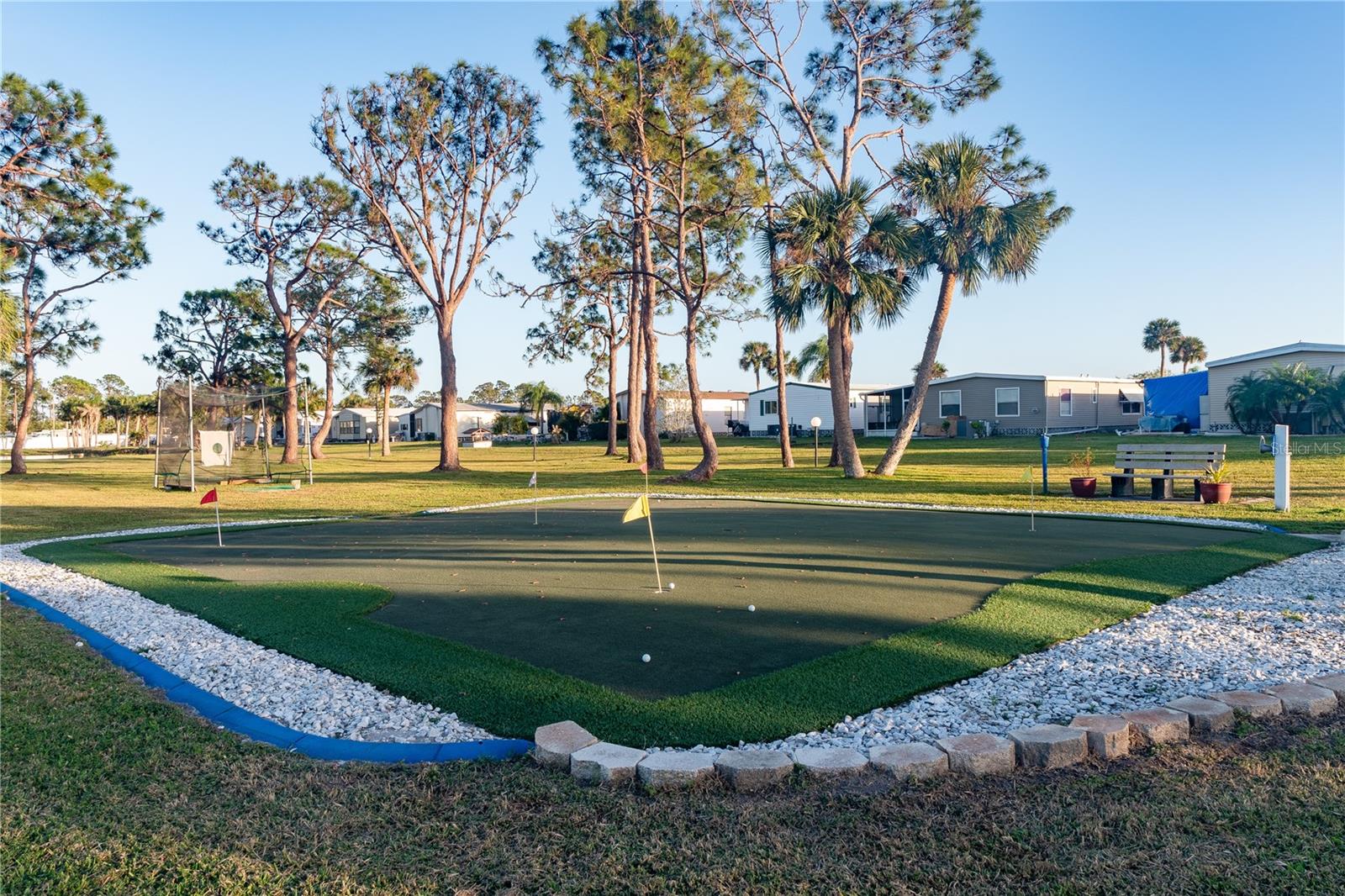 Putting range