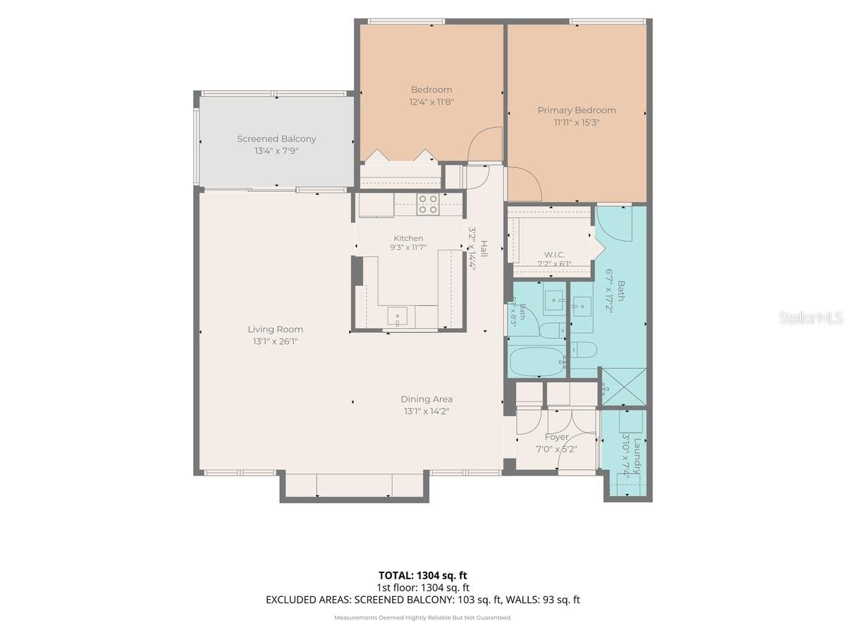 Floorplan with approx dimensions