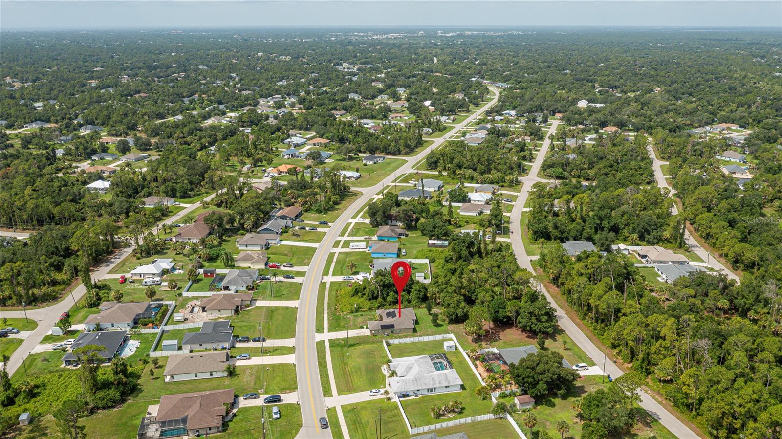 Nearby Homes and Road Access.