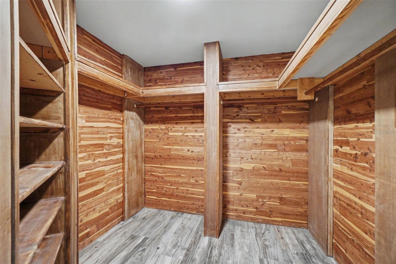 CEDAR closet!!!