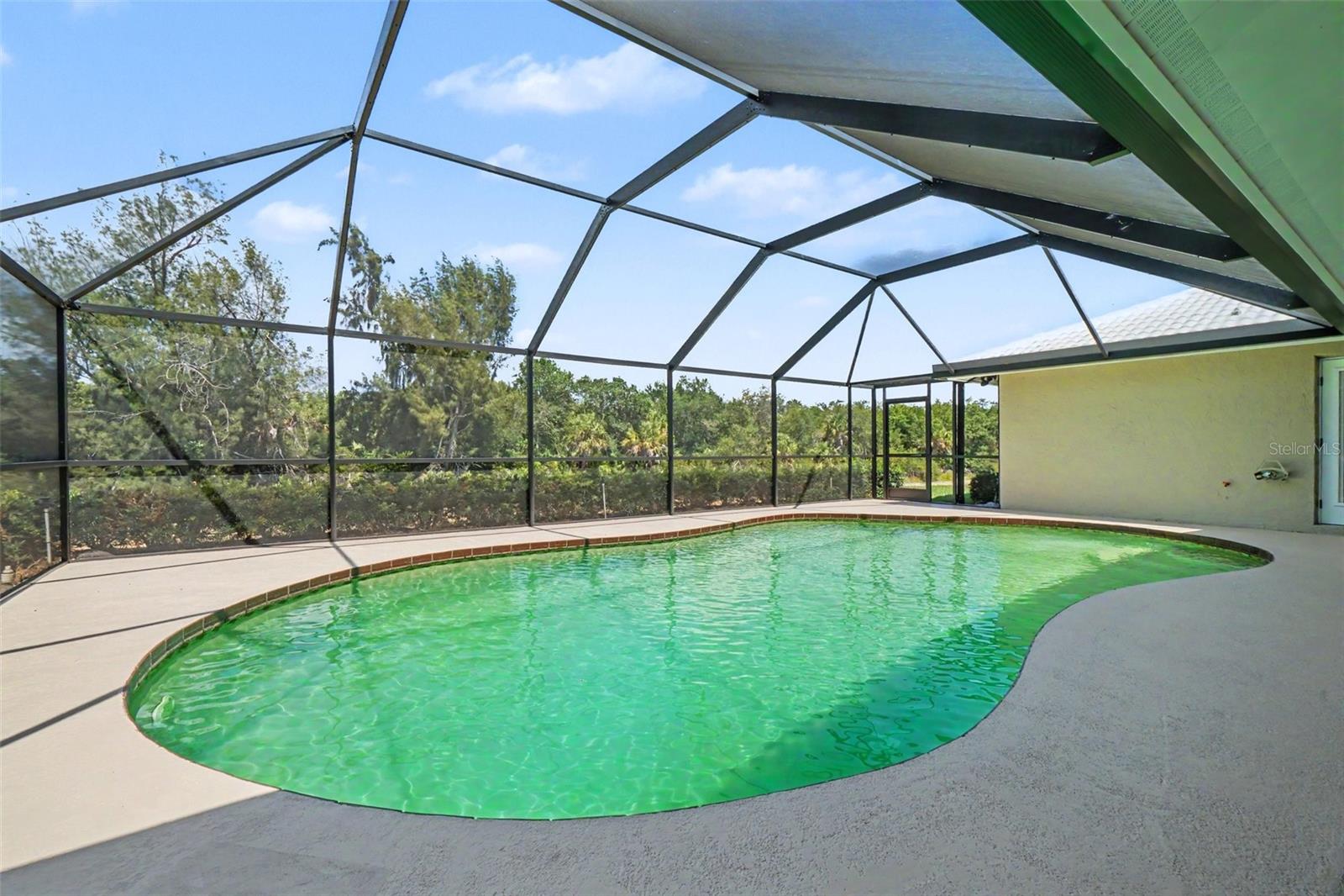 Pool area