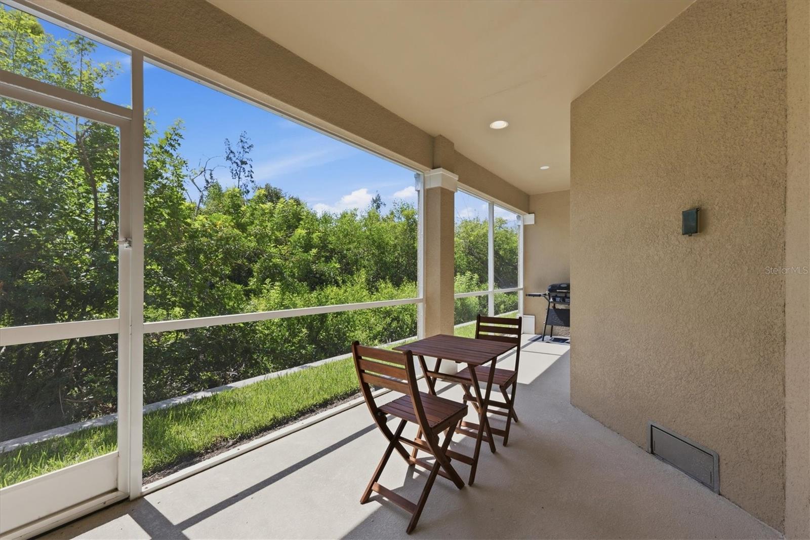 Patio on backside of Garage